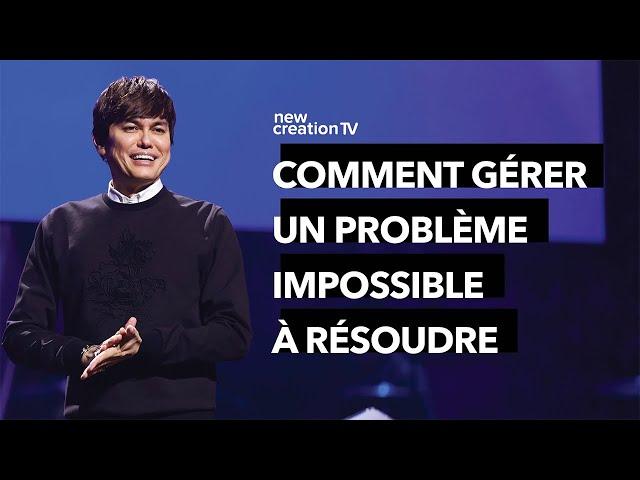 Suivez l'onction en vous | Joseph Prince | New Creation TV Français