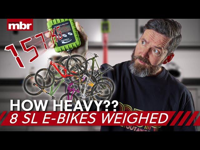 What do the best lightweight e-bikes really weigh? MBR SL E-Bike of the Year test part 1