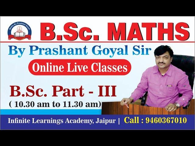 B.Sc. 3rd Year Complex Analysis (Session 2024-25) (Lecture - 02)