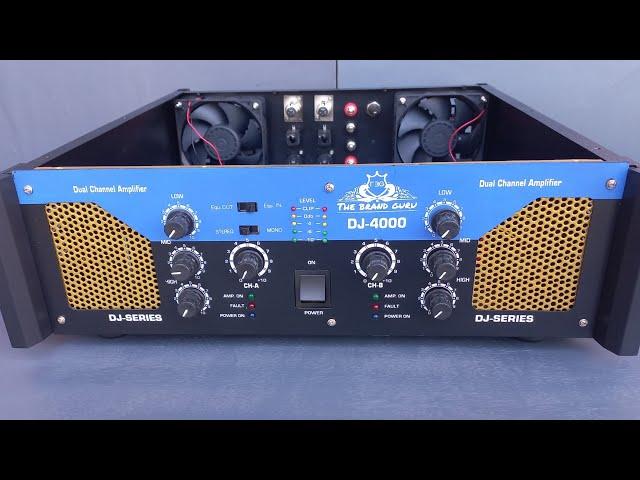 Making A Heavy 2 Channel Power Amplifier 500 + 500 Watts RMS Part 1