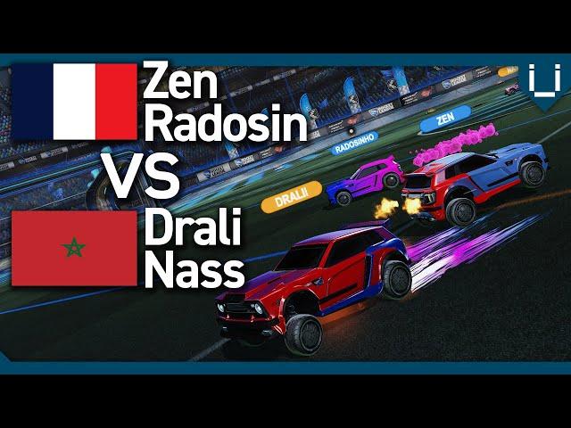 Zen + Radosin vs Drali + Nass | THE TRILOGY | France vs Morocco | 2v2 Rocket League