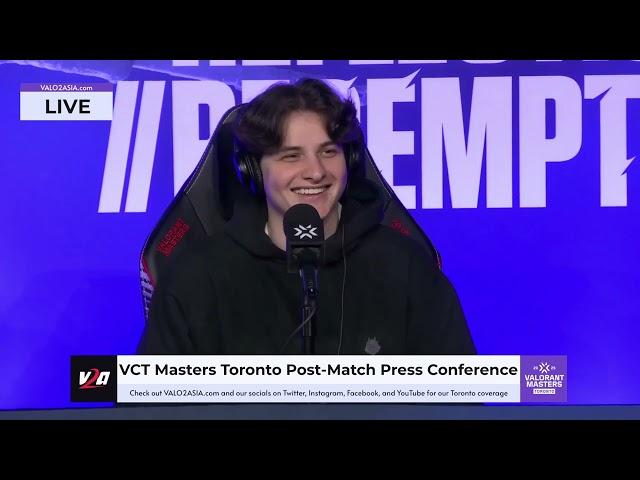 G2 Esports (G2 vs. XLG) VCT Masters Toronto Post-Match Press Conference