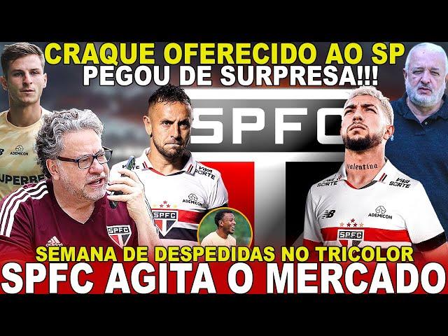 SURPRESA ENORME!!! SPFC AGITA O MERCADO! ADEUS RAFINHA | TROCA POR GALOPPO | LUCIANO ACOSTA E+ INFO