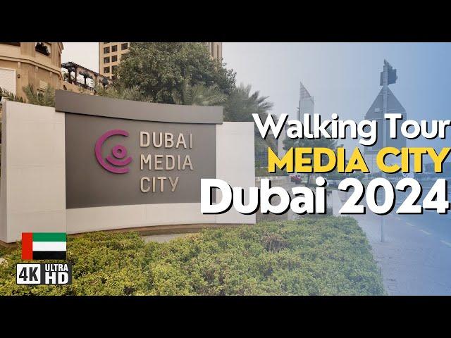 Ramadan 2024: Dubai Media City 4K - A Guided Walkthrough!