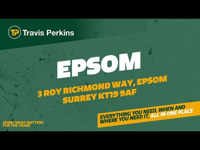 Travis Perkins Epsom - Drone Footage