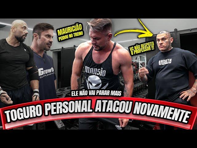 TOGURO PERSONAL APRONTOU MAIS UMA COM O BALESTRIN E CARIANI - MAURICIÃO NÃO AGUENTOU O TREINO !