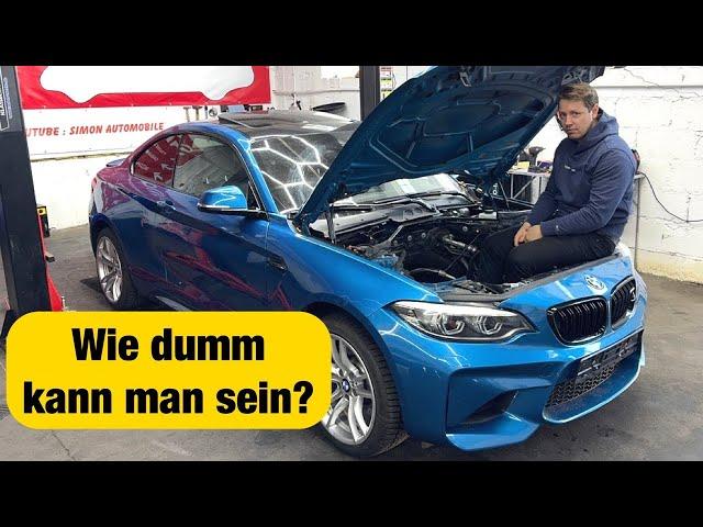 BMW M2 ohne Motor gekauft...