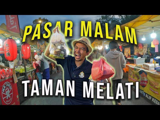 Jalan-Jalan PASAR MALAM TAMAN MELATI Meriah & Murah!