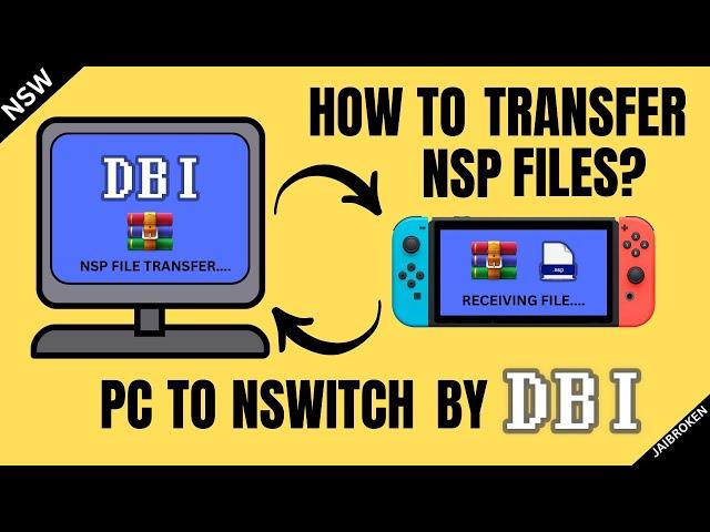 How To Use DBI To Transfer NSP Files To Nintendo Switch On PC