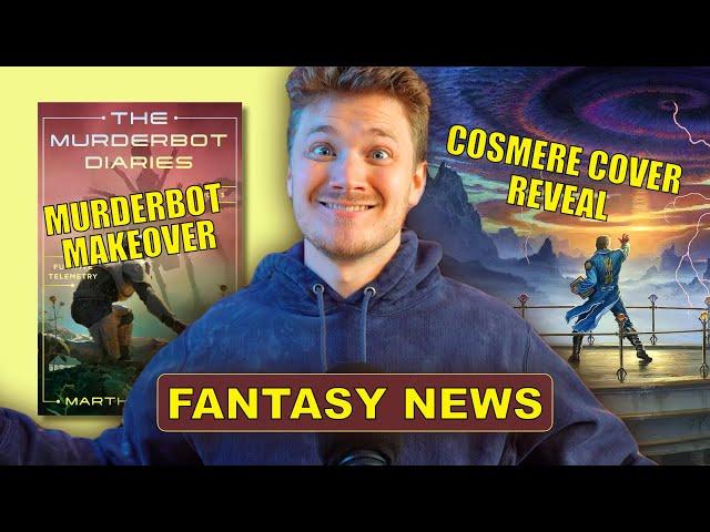 COSMERE COVER REVEAL! Murderbot Makeover Alan Wake Film️ ~FN~