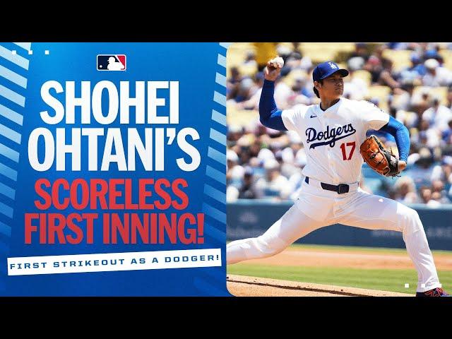 FULL INNING: Shohei Ohtani’s scoreless first inning 