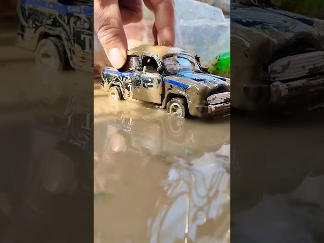 Ambassador Taxi scale model car | 1/32 Miniature | Extremely mud off-roading #automobile #diecast