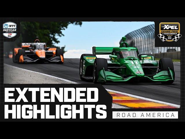 Extended Race Highlights | 2024 XPEL Grand Prix at Road America | INDYCAR SERIES