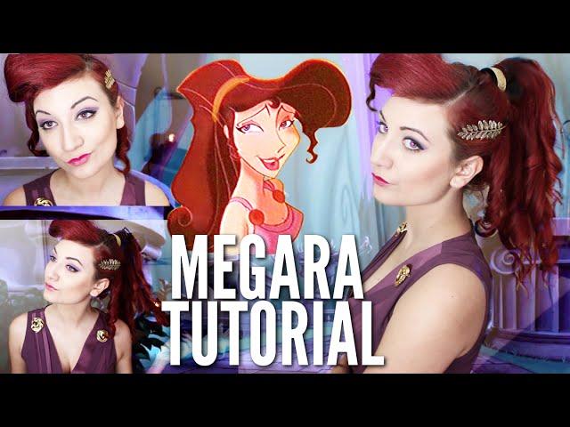 MEG FROM HERCULES // HAIR & MAKEUP TUTORIAL