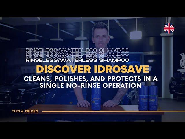 Car Detailing: How to use Idrosave, the rinseless/waterless washing system with nano-sealants