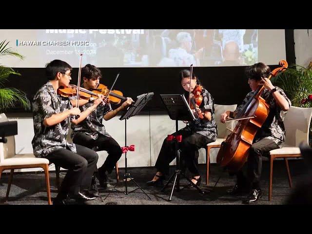 Hawaii Chamber Music Festival marks 5th anniversary of tuition-free program