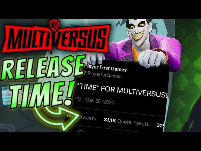 RELEASE TIME REVEALED for Multiversus!