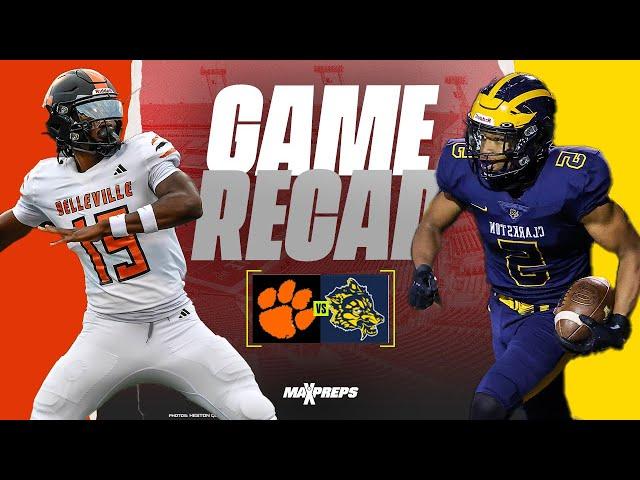 LSU commit Bryce Underwood & Belleville Defeat Clarkston 35-28  