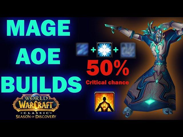 Best Mage AOE/Farming Builds SOD Phase 3 or 2 - Season of Discovery Mage Farm Guide