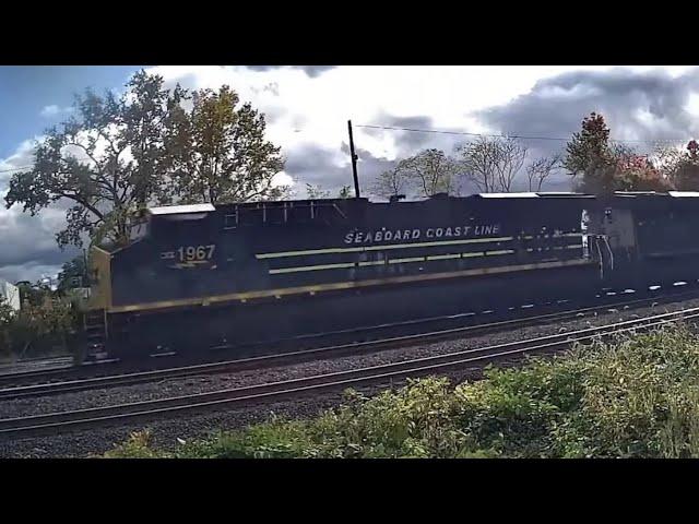 I Was Filming a CSX Train Then This Happened! CSX Train Crosses Over Track 1 to 2 Seaboard HU + More