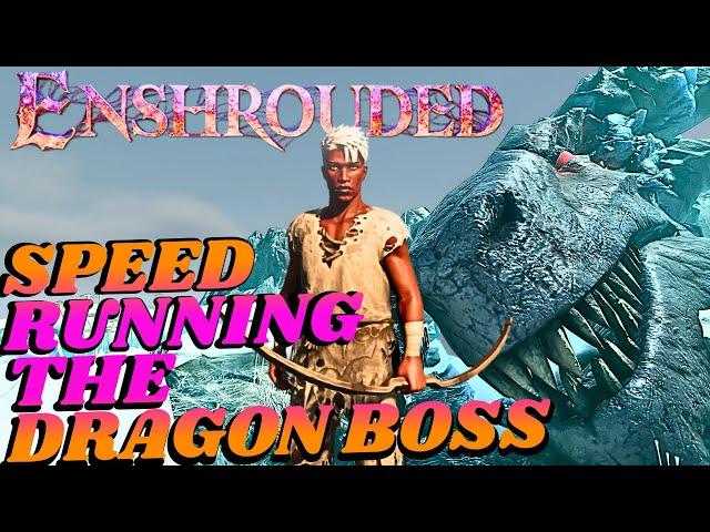 SPEED RUN - From Level 1 to Killin the Fell Dragon Youngling - Enshrouded