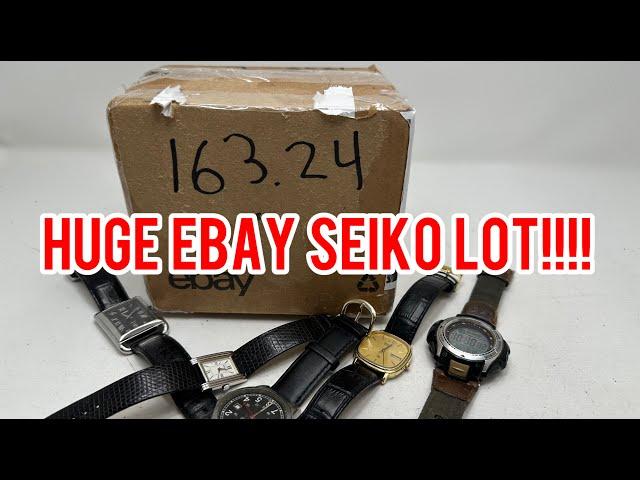 SEIKO Watch Flipping Made EASY on Ebay!