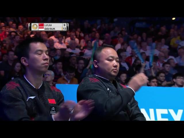 Yonex All England Open 2017 | Badminton F M4-MD | Li/Liu vs Gid/Suk