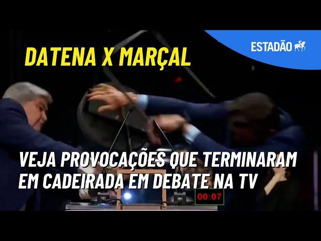 DATENA X MARÇAL: Provocação, cadeirada e expulsão no DEBATE da Cultura; veja sequência