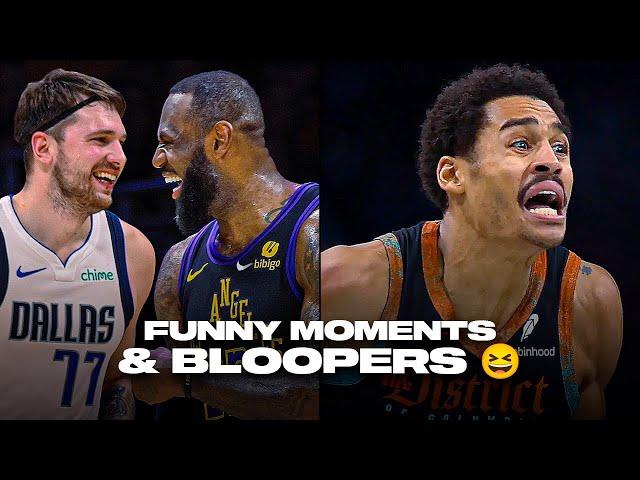 NBA HILARIOUS MOMENTS & Bloopers of 2024 Season 