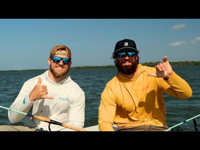 Fishing Florida Backwaters with TWO NFL Players...