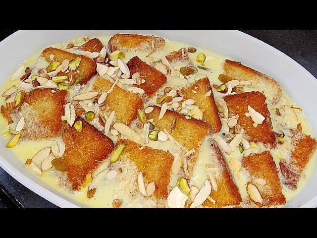 only milk and bread easy dessert  | indian dessert recipes