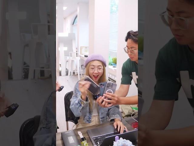 Một ngày Đặng Thu Hà làm sếp Schannel: chỉ có Iphone và Hưởng thụ #shorts