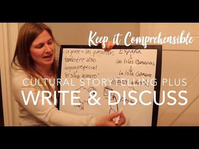 Cultural Storytelling + Write and Discuss DEMO LESSON