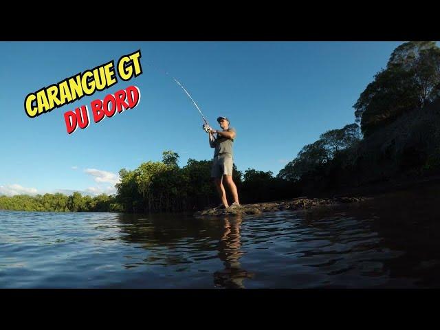 Je pêche une Carangue GT du BORD | Mangrove | Nouvelle-Calédonie