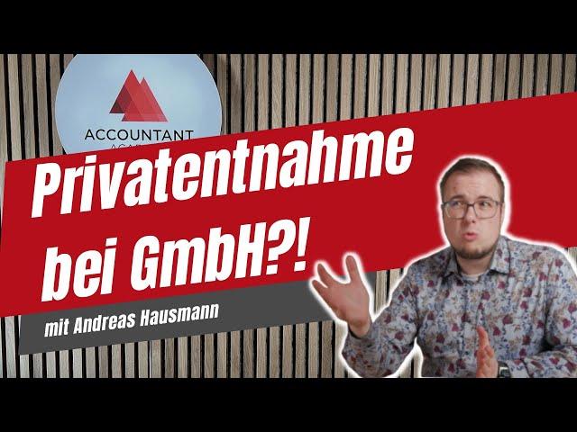 Privatentnahme bei GmbH? - Gesellschafterverrechnungskonto verzinsen in DATEV Rechnungswesen