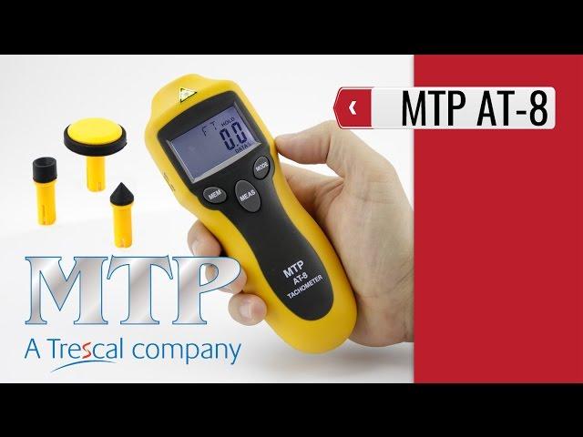 MTP AT-8 Contact/Non-Contact Tachometer (product video presentation)
