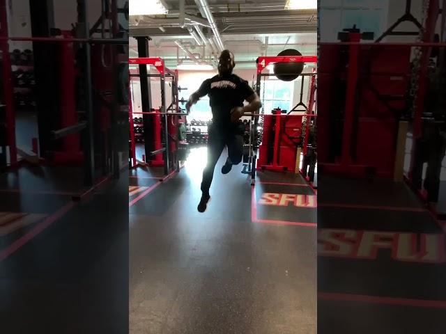 Lateral Bound with Pause #sports #gym #training #exercise #jump #plyometrics