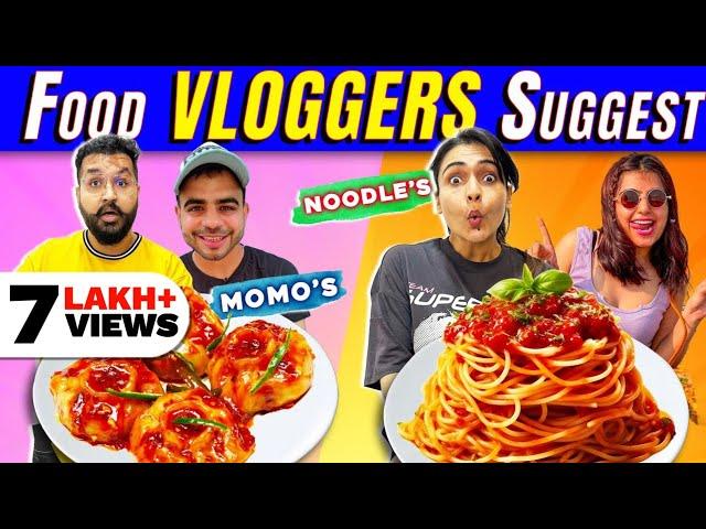  Eating Only What FOOD VLOGGER Suggest  Delhi Edition