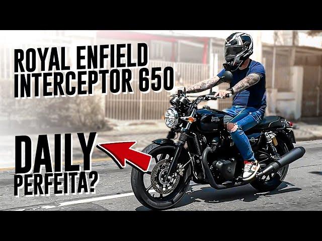 Teste ROYAL ENFIELD INTERCEPTOR 650 - Opinião sincera sobre o consumo e Preço, Vale a Pena? REVIEW