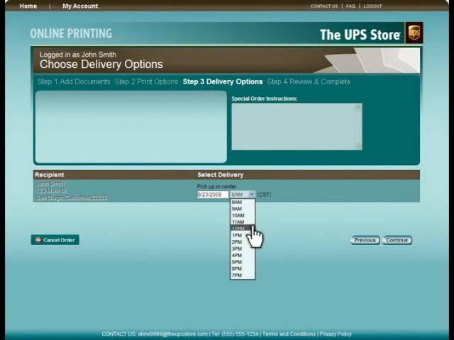 UPS STORE Online Printing.mpg