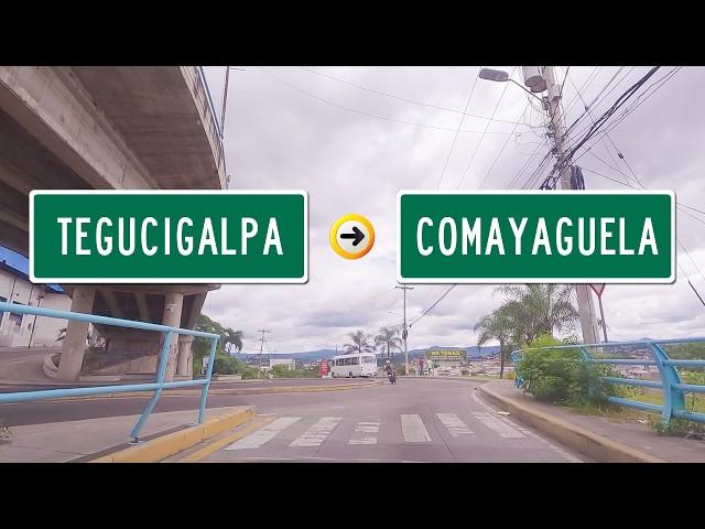 Saliendo RÁPIDO del CENTRO de TEGUCIGALPA hacia los METEDEROS de Comayagüela