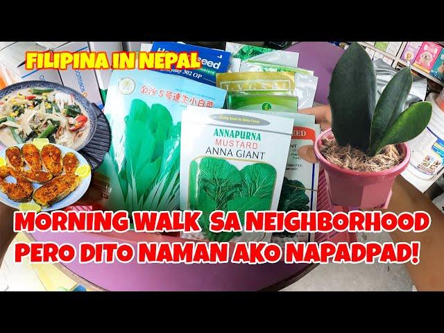 LAKAD LAKAD KAHIT MA ULAN IBA SANA ANG PAKAY KO KASO ITO ANG MGA NABILI KO!|FILIPINA IN NEPAL