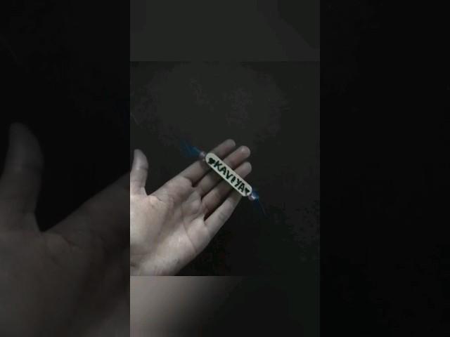 DIY name bracelet ||#ice stick||#trending||#asmr||#ytshorts||#charu's doodle diary