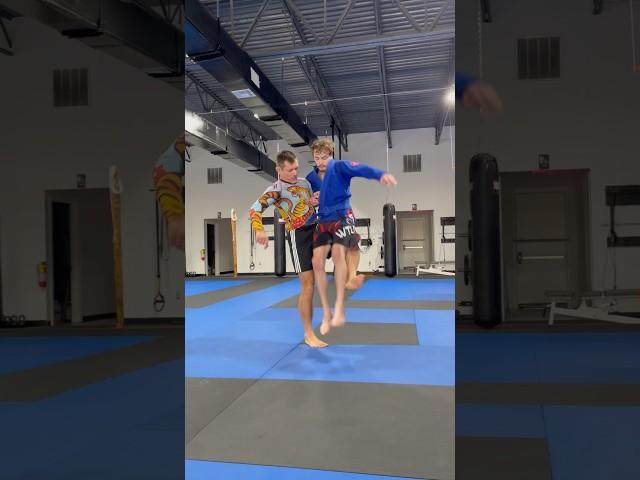 Elbow weave to Nidan kosoto gari