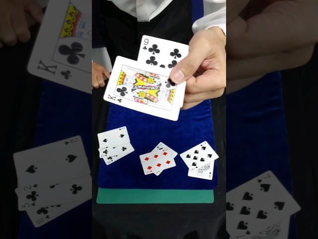 โกงไพ่ขั้นเทพ ไม่ใช่เจ้า ก็ป๊อก9 ได้!! #มายากล #magic #cardtrick #มายากลไพ่ #salviathemagician