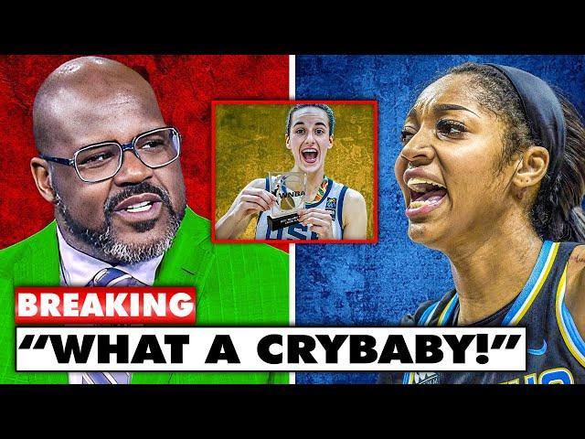 Shaq Just DENIED Angel Reese & She GOES NUTS! Caitlin Clark Just Shocked The WNBA