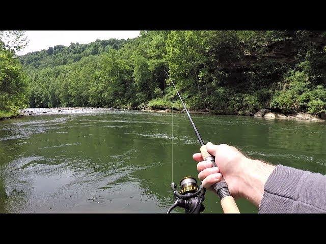 TROUT Fishing for Rainbow & Brown Trout with Spinners