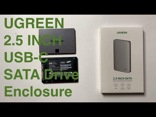 UGREEN 2 5″ Aluminum USB-C SSD HDD Enclosure