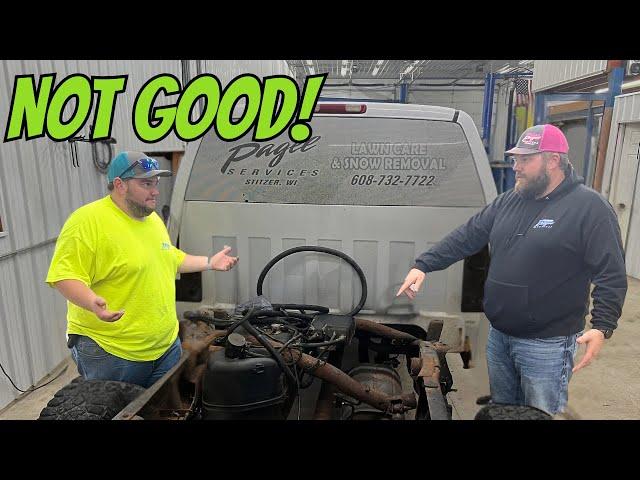 Employee broke truck in half and thought it was funny!?