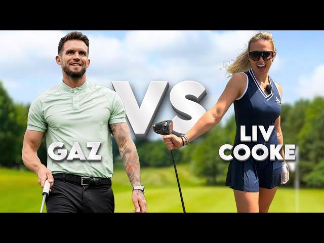 SHE IS A SCRATCH GOLFER | Gaz v Liv Cooke